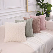 Throw Pillow Cover Cotton Couch Cushion Cover 45X45Cm Sofa Pillowcase Solid Home Living Bedroom Decor Pillow Case 50X50