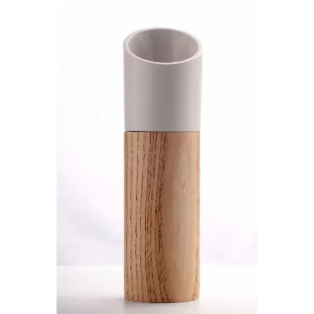 Suitable for Salt and Pepper Grinders, Equipped with High Black and White Salt and Pepper Bottle Sets with Adjustable Devices