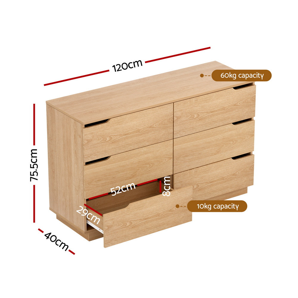 Timber Six Pine Dresser