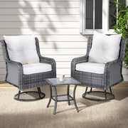 Swivel Weave Bistro Set