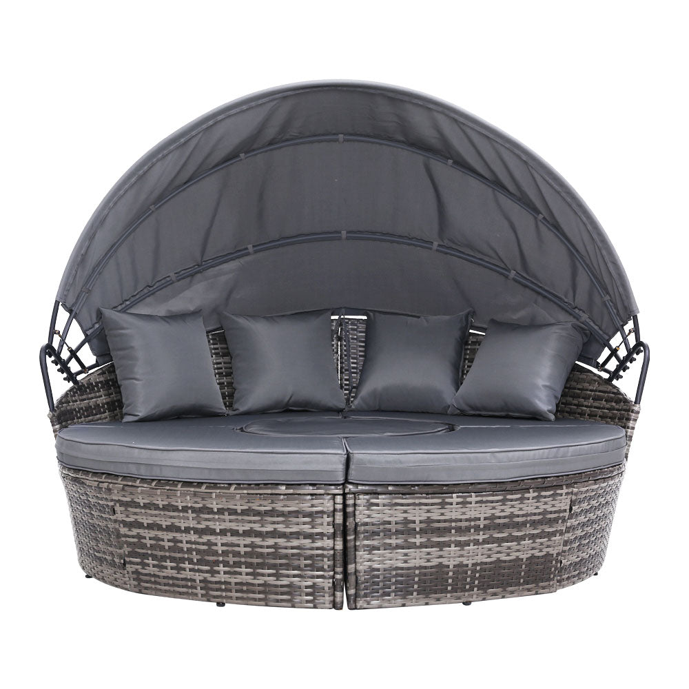 Shore Haven Wicker Lounger