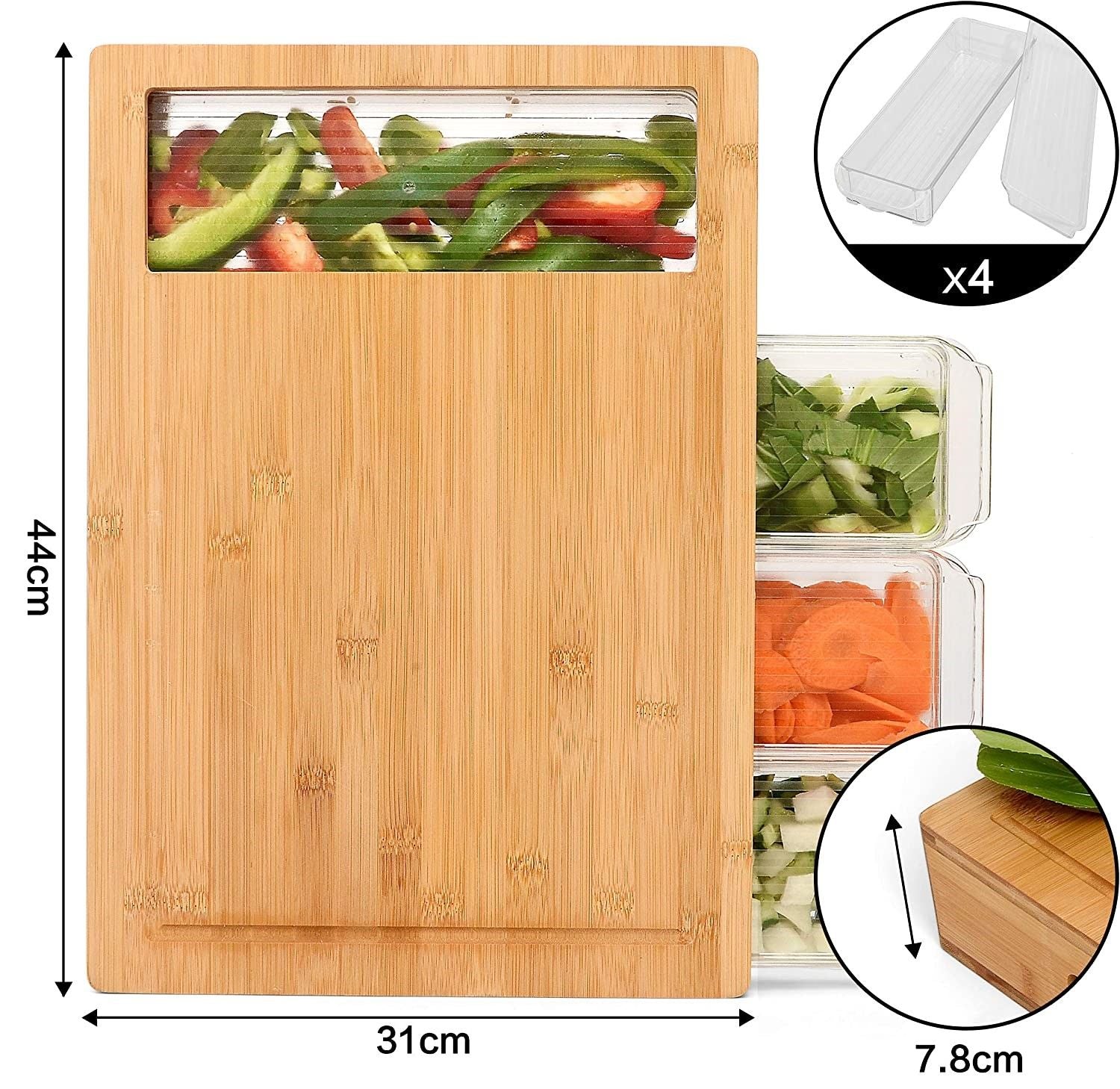 Ever Bamboo Kitchen Board