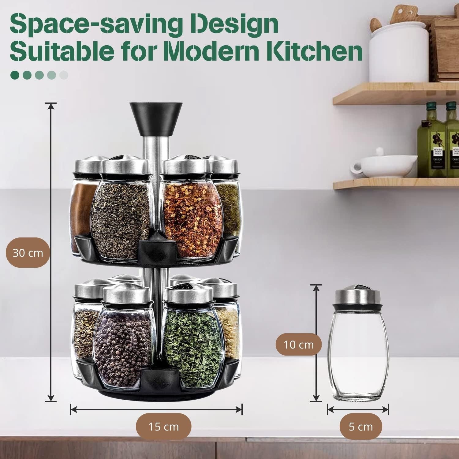 Herb Halo Rotating Rack