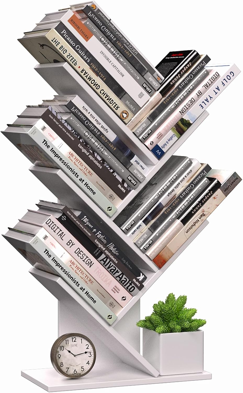 Branch Rise 5-Tier Library Shelf