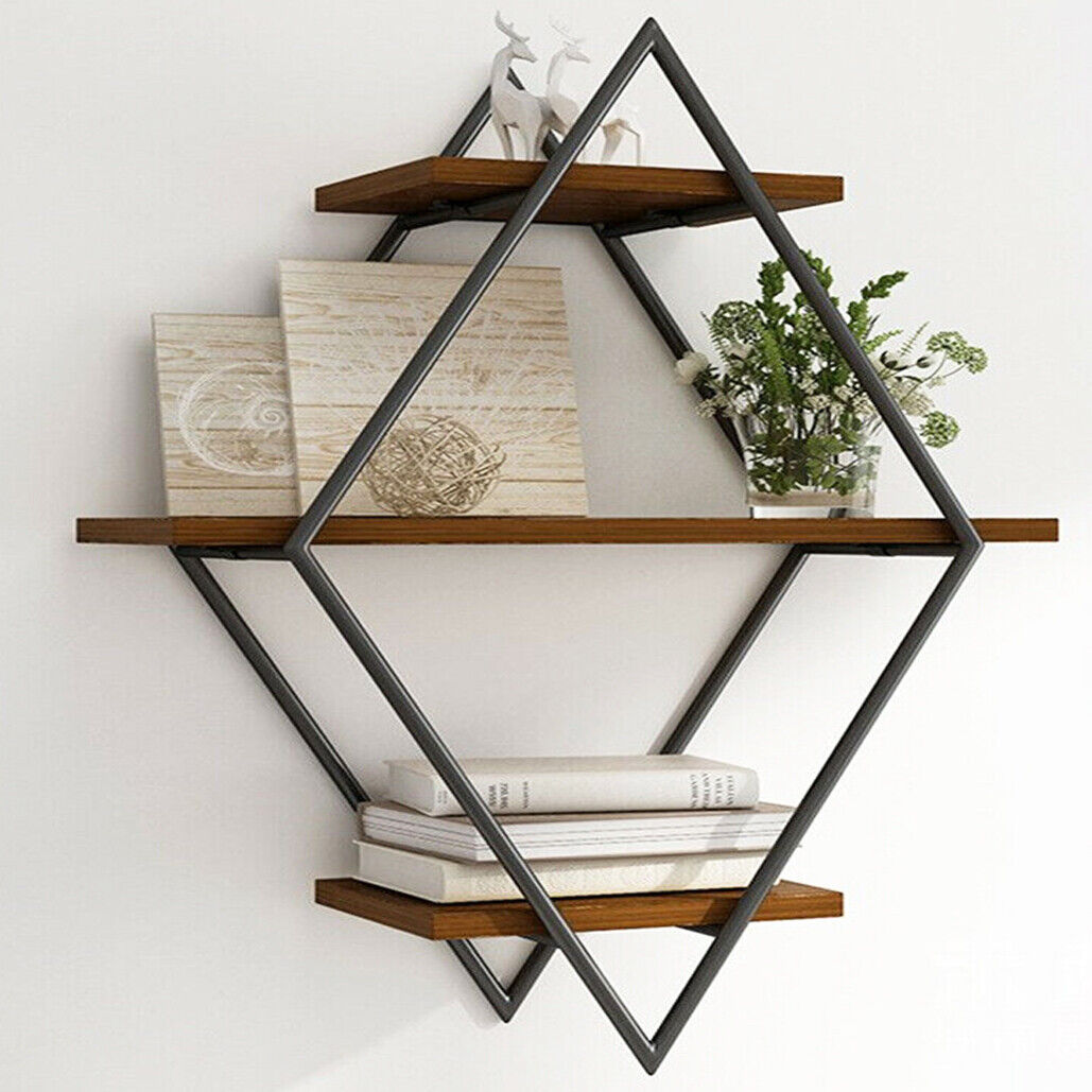 Rustic Loft 3-Layer Shelf