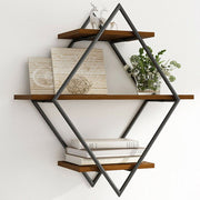 Rustic Loft 3-Layer Shelf