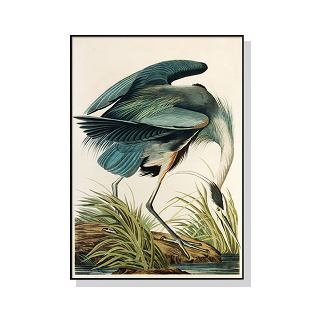 Majestic Heron Wall Art