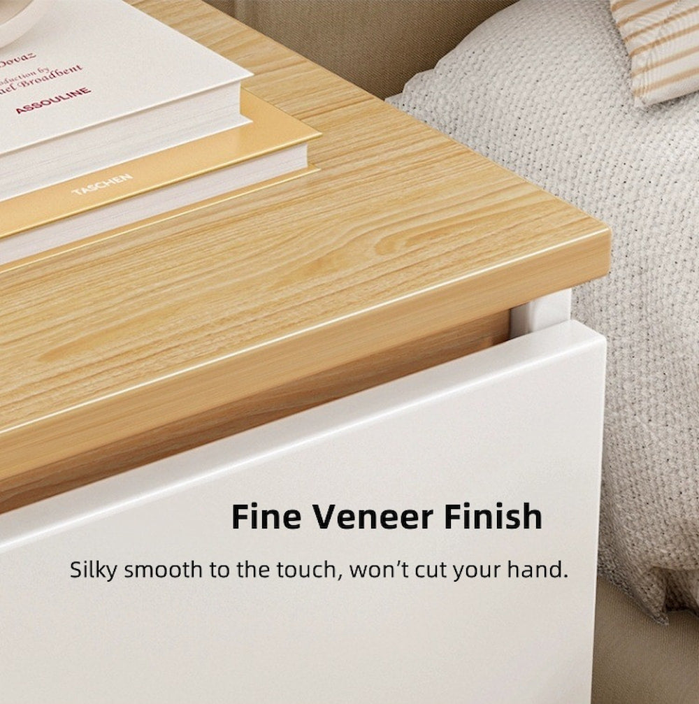 Scandia Snow Bedside Stand