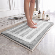 Cosy Wave Grey Stripe Mat