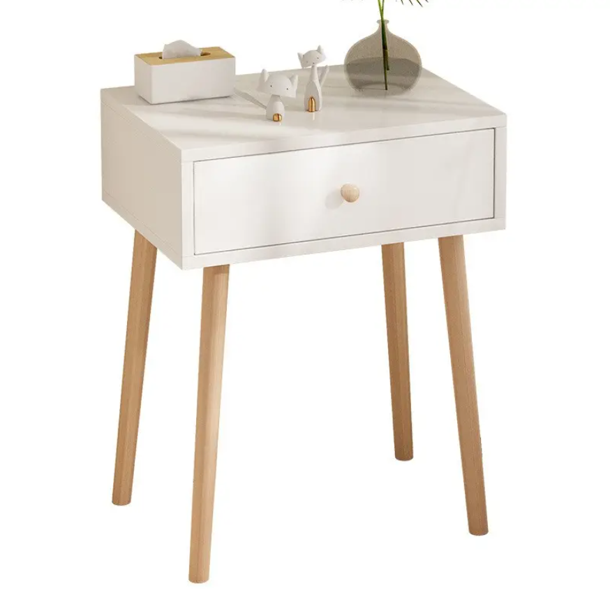 Snow line Bedside Table (1pc)