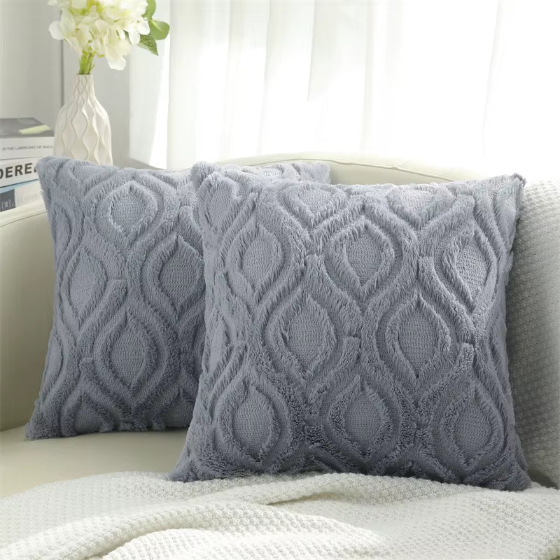 Throw Pillow Cover Cotton Couch Cushion Cover 45X45Cm Sofa Pillowcase Solid Home Living Bedroom Decor Pillow Case 50X50
